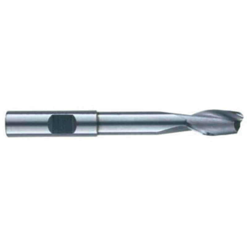 RobbJack 5/16, 3/4 LOC, 5/16 Shank Diam, 3-1/8 OAL, 2 Flute, Solid Carbide Square End Mill Single End, Uncoated, Spir...